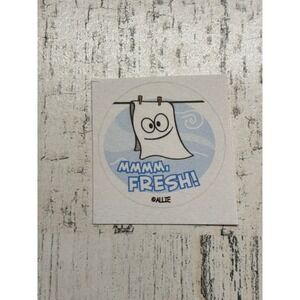 Scratch & sniff happy Allie scented Sticker Matte Single MM Fresh